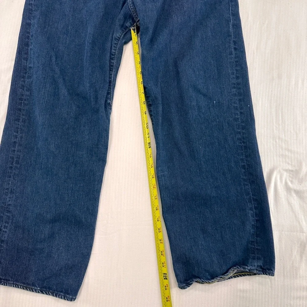 Vintage Y2K Polo Jeans Co RL Mens Brixton Loose Fit Straight Leg Jeans 34 Denim‎